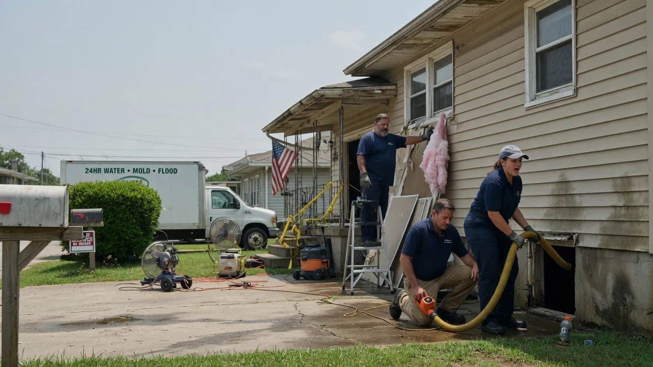 Water Damage Repair in Bolivar, PA near me
